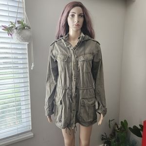 Aritzia  Talula military green cargo utility  jacket